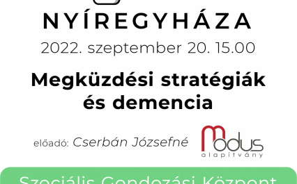 Újra Ősz, újra Alzheimer Cafe!